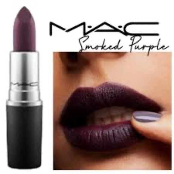 MAC Cosmetics Other - M·A·C “Smoked Purple” Silky Matte Lipstick